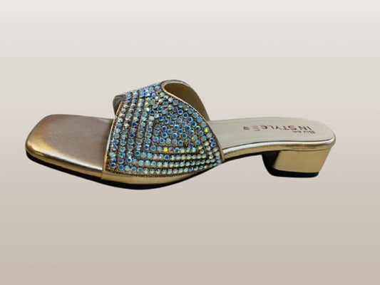 Instyle Diamond Sandals – Women's Festive Footwear
